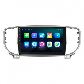 Штатная магнитола Lesko для Kia Sportage IV Рестайлинг 2018-н.в. экран 9" 4/32 4G+CarPlay GPS Premium