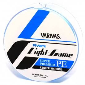 Шнур Varivas Light Game PE X4 Centermarking 150м #0.4 (925712/VA 15423)