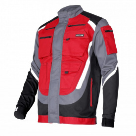 Куртка защитная LahtiPro 40406 S Красно-черный