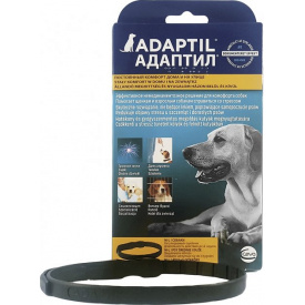 Ошейник для собак с успокаивающими феромонами для средних и крупных пород Ceva Adaptil M-L 62 см (3411112265381)