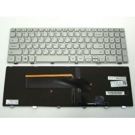 Клавиатура для ноутбука DELL Inspiron 15-7000, 7537 Series Silver, RU