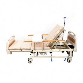 Кровать с туалетом и функцией бокового переворота для тяжелобольных MED1-H03-1