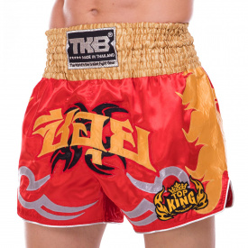 Шорты для тайского бокса и кикбоксинга TOP KING TKTBS-049 S Красный