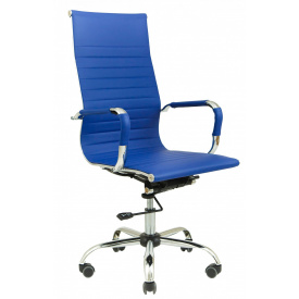Эргономичное Офисное Кресло Richman Бали Zeus Deluxe Blue DeepTilt Синее
