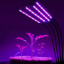 Фитолампа для растений Plant GrowLight светодиодная с таймером черная Куп'янськ