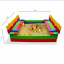 Детская песочница SportBaby цветная с крышкой 145х145х24 (Песочница -11) Славянск