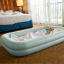 Детская надувная кровать Односпальная Intex 66810, 107 х 168 х 25, ручной электронасос Київ