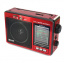 Радиоприемник GOLON-RX 006/ 0816 USB+SD Красный Надвірна