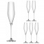 Набор бокалов для шампанского Lora Бесцветный H50-073-6 200ml Черкассы