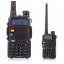 Рация портативная Baofeng UV-5R VHF/UHF 8 Ватт до 10 км + Гарнитура 10 шт Херсон