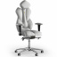 Кресло KULIK SYSTEM ROYAL Кожа с подголовником без строчки Белый (5-901-BS-MC-0102) Житомир