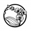 Декоративне панно Декор Карпаты на стіну Квіти-Орхідея pn183 68х68 см Полтава