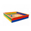 Детская песочница SportBaby цветная с бортиком 145х145х24 (Песочница 25) Херсон