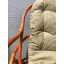 Крісло-гойдалка Cruzo Флора з натурального ротангу на пружинному блоці Теракотове CRUZO kk1506 Ужгород