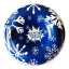 Тюбинг - ватрушка диаметр 110 см "Snow Tube" с ремкомплектом синяя Кропивницький