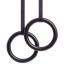 Кольца гимнастические для Кроссфита Zelart FI-928 Черный Калуш