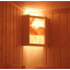 Светильник для бани LINDNER Lisilux + Ограждение для светильника PRO 350х280 мм с гималайской солью 3 Приморськ