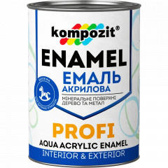 Эмаль акриловая PROFI Глянцевый 0.7 Харьков