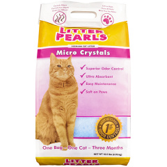 Наполнитель для туалетов кошек Litter Pearls Micro Crystals кварцевый 10,5 л 4.76 кг (633843106105) Київ