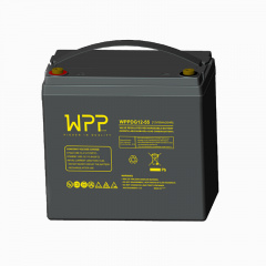 Аккумулятор гелевой WPPower WPDG12-55 55 Ач ESTG Кам'янка-Дніпровська