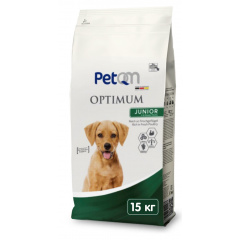 Сухой корм со свежей птицей для собак PetQM Dogs Optimum Junior 15 кг (701515) Дніпро