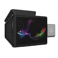 Видеорегистратор Phisung DVR K11 3" Full HD 4G GPS Wi-Fi с двумя камерами 1/8 GB Android 8.1 Black (3_01141) Чернівці
