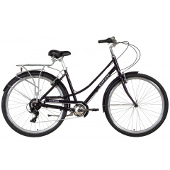 Городской Велосипед 28" Dorozhnik SAPPHIRE 2022 Размер 19" темно фиолетовый Херсон