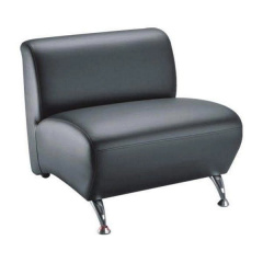 Кресло Richman Florida 78 x 70 x 68H см Натуральная Кожа Lux Комбо Черный Хмельницький