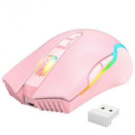 Мышь беспроводная игровая ONIKUMA Gaming CW905 RGB Pink N