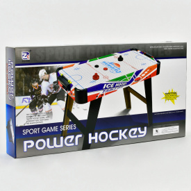Настольная игра Аэрохоккей Zhicheng Power Hockey 80 х 42.5 х 60 см Разноцветный (63321)