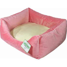 Лежак Lucky Pet Рольф №1 40х50х22 см Розово-кремовый (4820224218182)