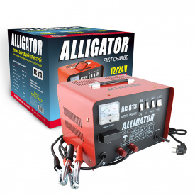 Пускозарядное устройство АКБ Alligator 12/24V, 45А AC813