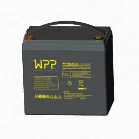 Аккумулятор гелевой WPPower WPDG12-55 55 Ач ESTG
