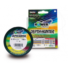 Шнур Power Pro Depth-Hunter Multi Color 150m 0.10mm 11lb/5.0kg (1013-2266.78.59)