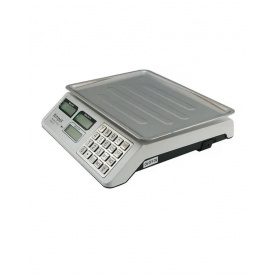 Торговые электронные весы аккумуляторные со счетчиком цены Kitchen Tech KT-218 на 55 кг