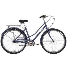 Городской Велосипед 28" Dorozhnik SAPPHIRE PH 2022 Размер 19" фиолетовый