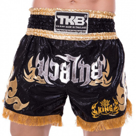 Шорты для тайского бокса и кикбоксинга TKTBS-062 Top King Boxing XS Черный (37551087)