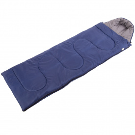 Спальный мешок одеяло с капюшоном CHAMPION SY-4798 Темно-синий