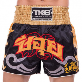 Шорты для тайского бокса и кикбоксинга TKTBS-049 Top King Boxing M Черный (37551086)