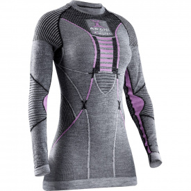 Термокофта X-Bionic Apani 4.0 Merino Shirt Round Neck Long Sleeve Women XS Фиолетовый (1068-AP-WT06W19W XS B343)