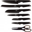 Набор ножей из 7 предметов Berlinger Haus Black Rose Collection (BH-2688) Полтава
