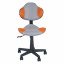 Детское компьютерное кресло FunDesk LST3 Orange-Grey Орехов