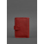 Кожаная обложка для паспорта 3.0 красная BlankNote Чернігів