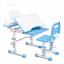 Комплект детской мебели парта и стул-трансформеры Cubby Botero 780 x 588 x 540 - 760 мм Blue Ровно