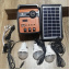 Генератор павербанк Mini Solar 25 Вт солнечной панелью радио и LED лампочками Київ