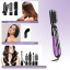 Фен-щетка Gemei GM-4835 мультистайлер для волос 10 в 1 Фиолетовый Кропивницкий