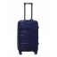 Чемодан средний M полипропилен Milano bag 0306 65×42×28см 56л Темно-синий Еланец