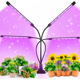 Фото - Світлодіодна фітолампа Full Spectrum 4в1 GrowLight 8 режимів яскравості + таймер управління (OJ146IU) Світлодіодна фітолампа Full Spectrum 4в1 GrowLight 8 режимів яскравості + таймер управління (OJ146IU)
