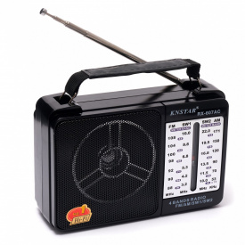 Портативное радио Knstar на батарейках и от сети RX -607 AC FM/AM/SW1/SW2