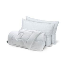 Набор одеяло и 2 классические подушки Dormeo Carbon 155Х210 см Белый